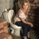 Mary is pushing and farting repeatedly on the toilet. Great for audio lovers!